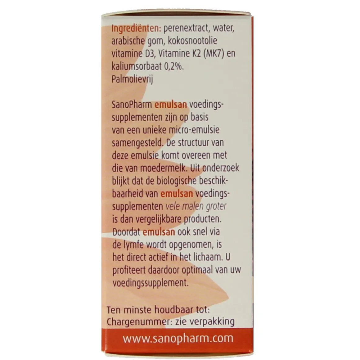 SanoPharm Vitamine K2 D3 emulsan