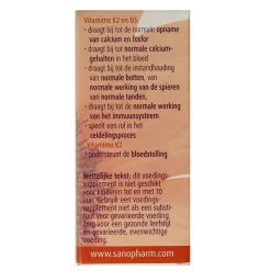 SanoPharm Vitamine K2 D3 emulsan
