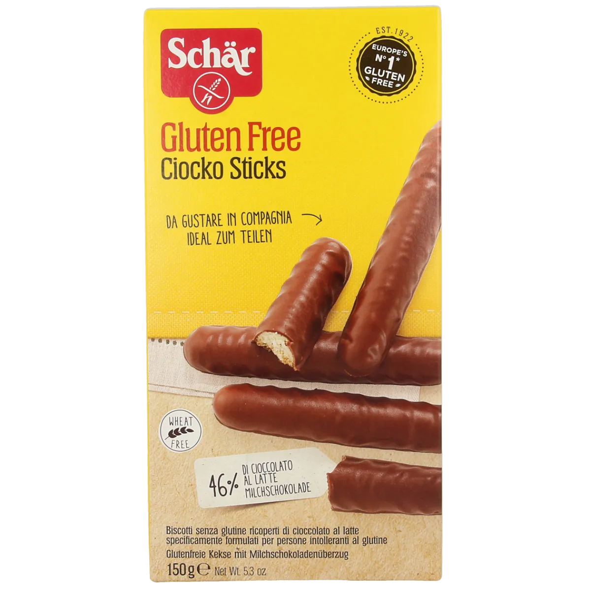 Outlet Schar Ciocko sticks glutenvrij