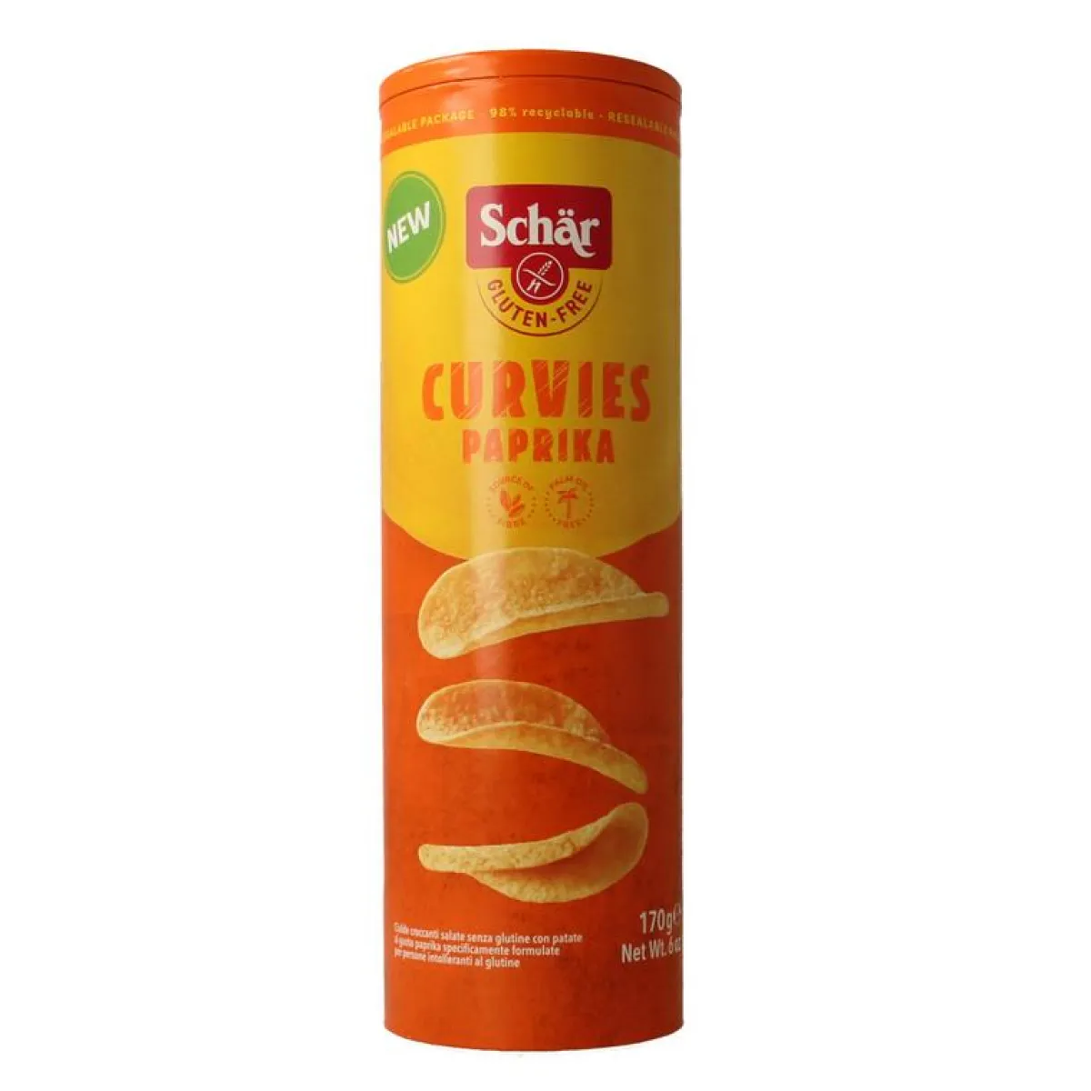 Discount Schar Curvies paprika glutenvrij