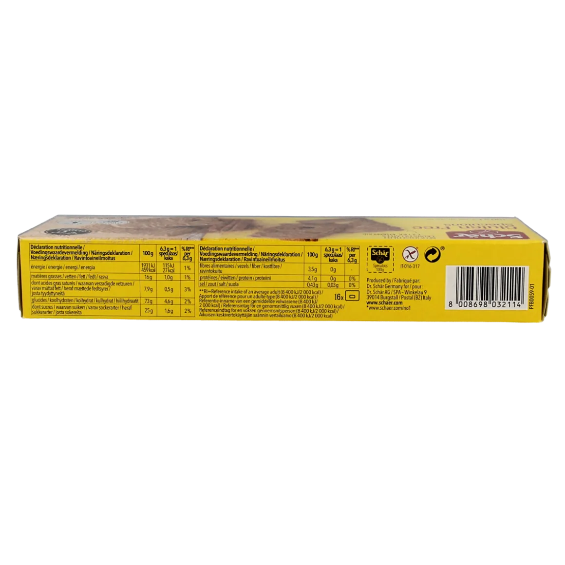Schar Speculoos glutenvrij