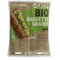 Schnitzer Baguette grainy glutenvrij bio