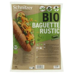 Schnitzer Baguette rustic 160 gram glutenvrij bio