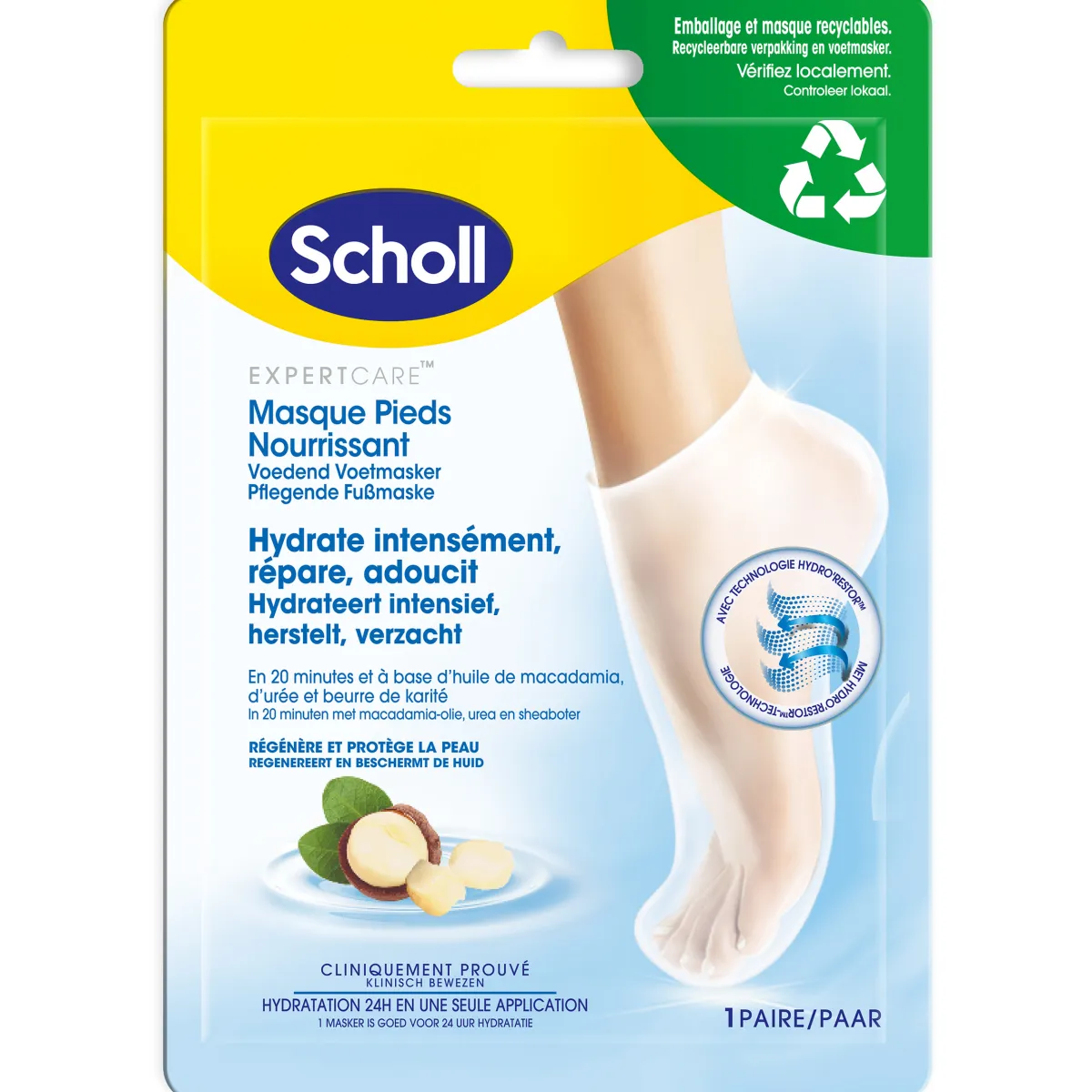 Clearance Scholl Voetmasker