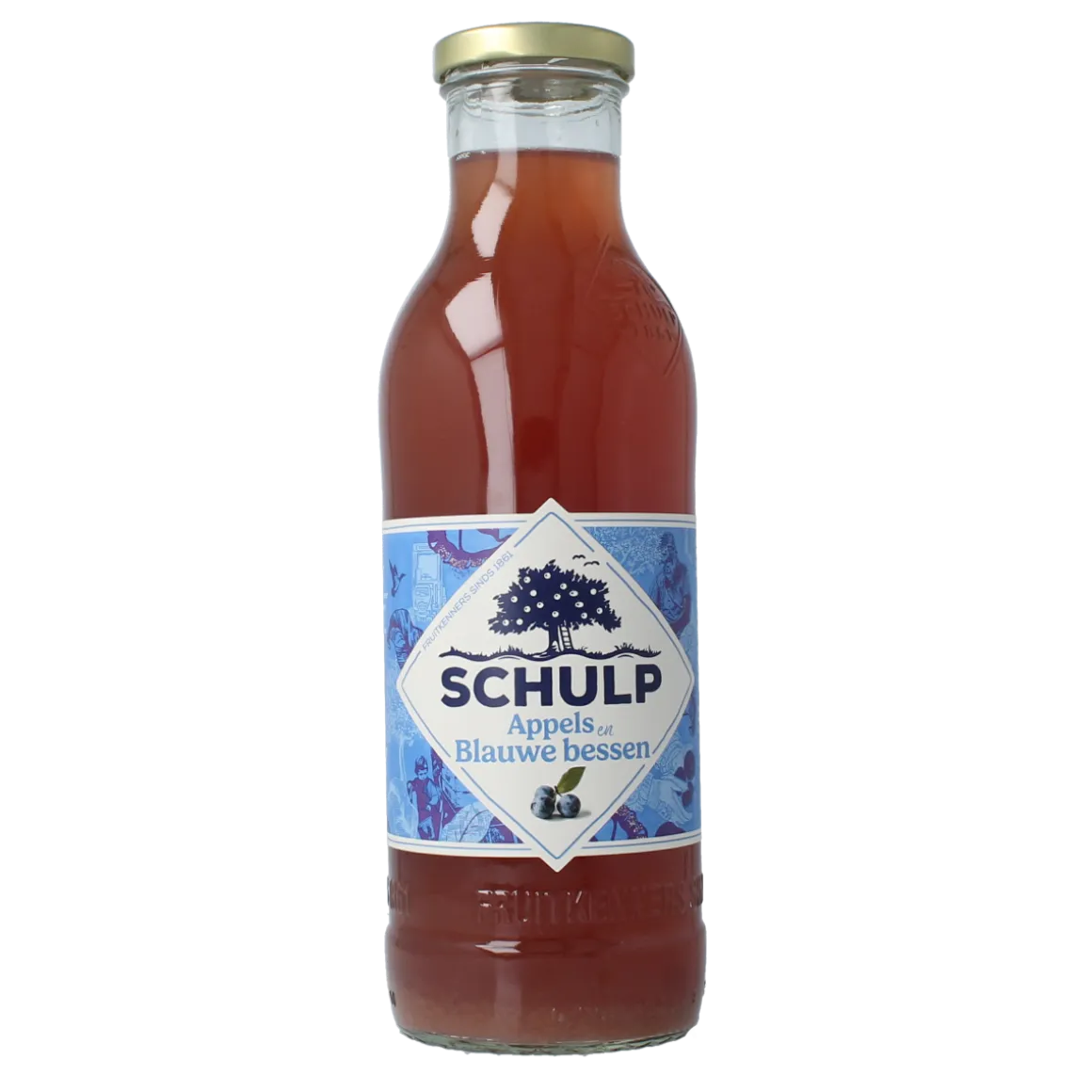 Schulp Appel & blauwe bessensap