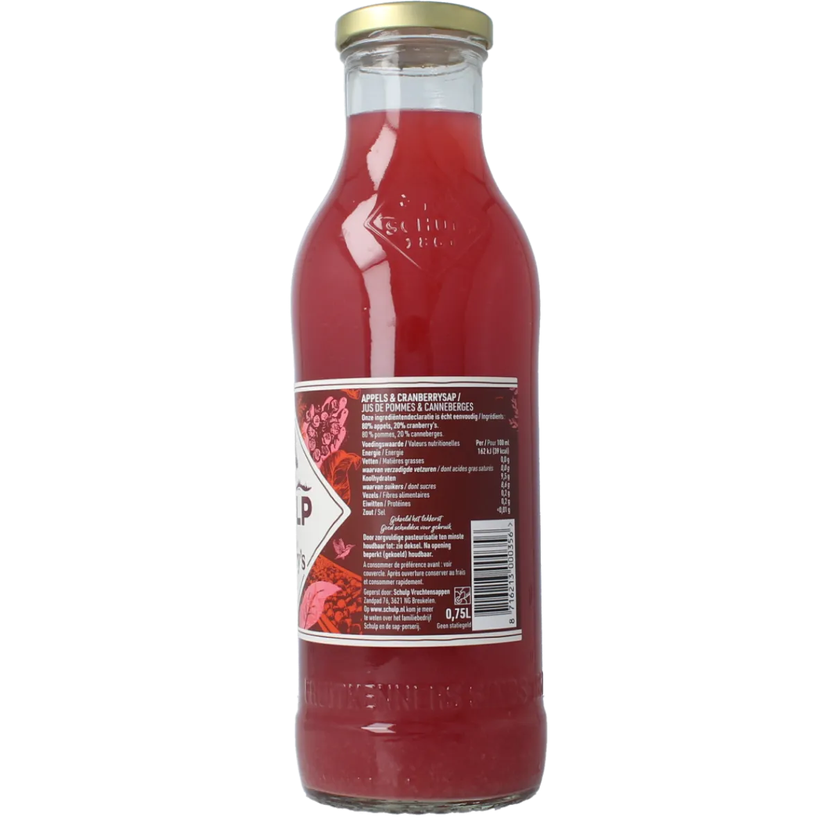 Clearance Schulp Appel & cranberrysap
