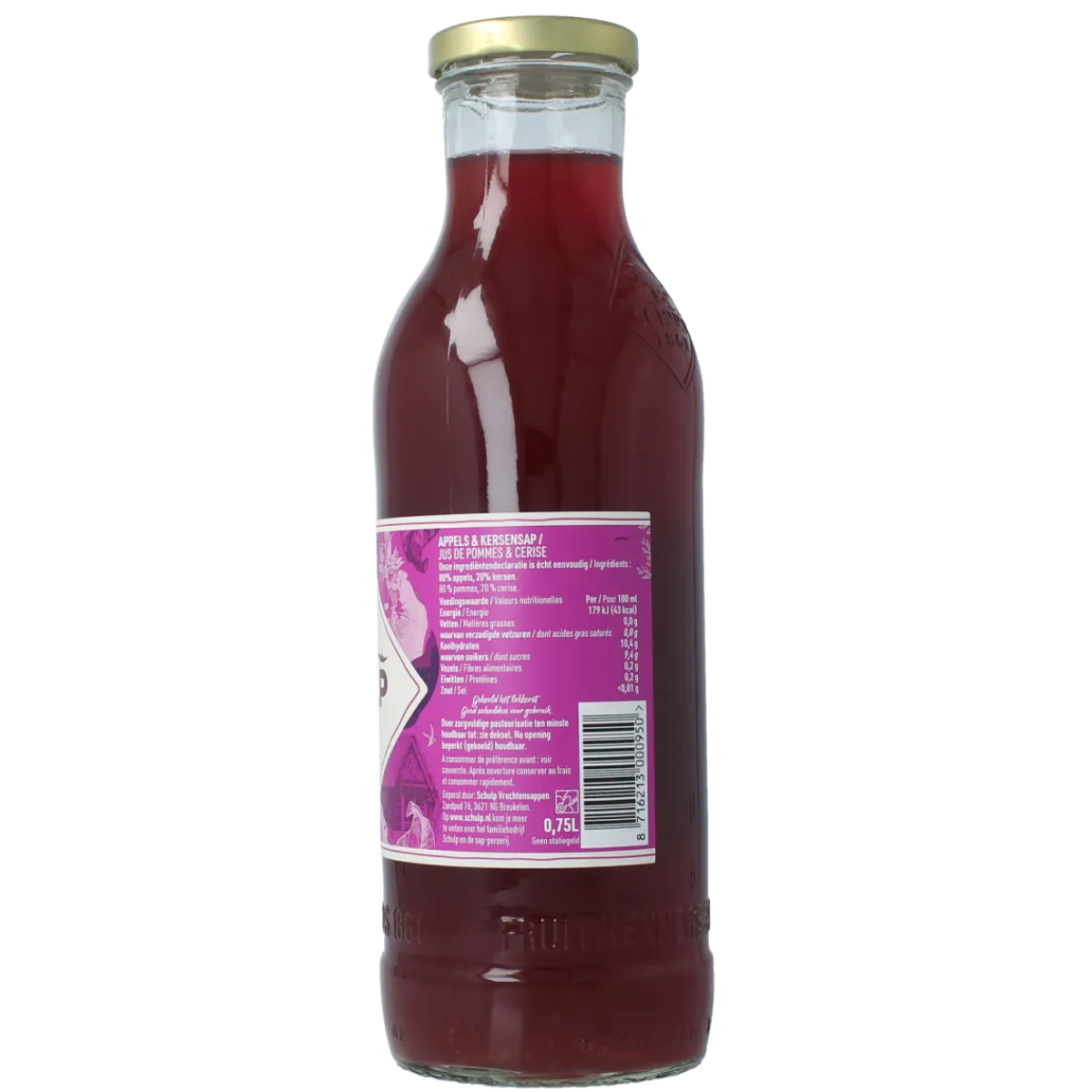 Discount Schulp Appel & kersensap
