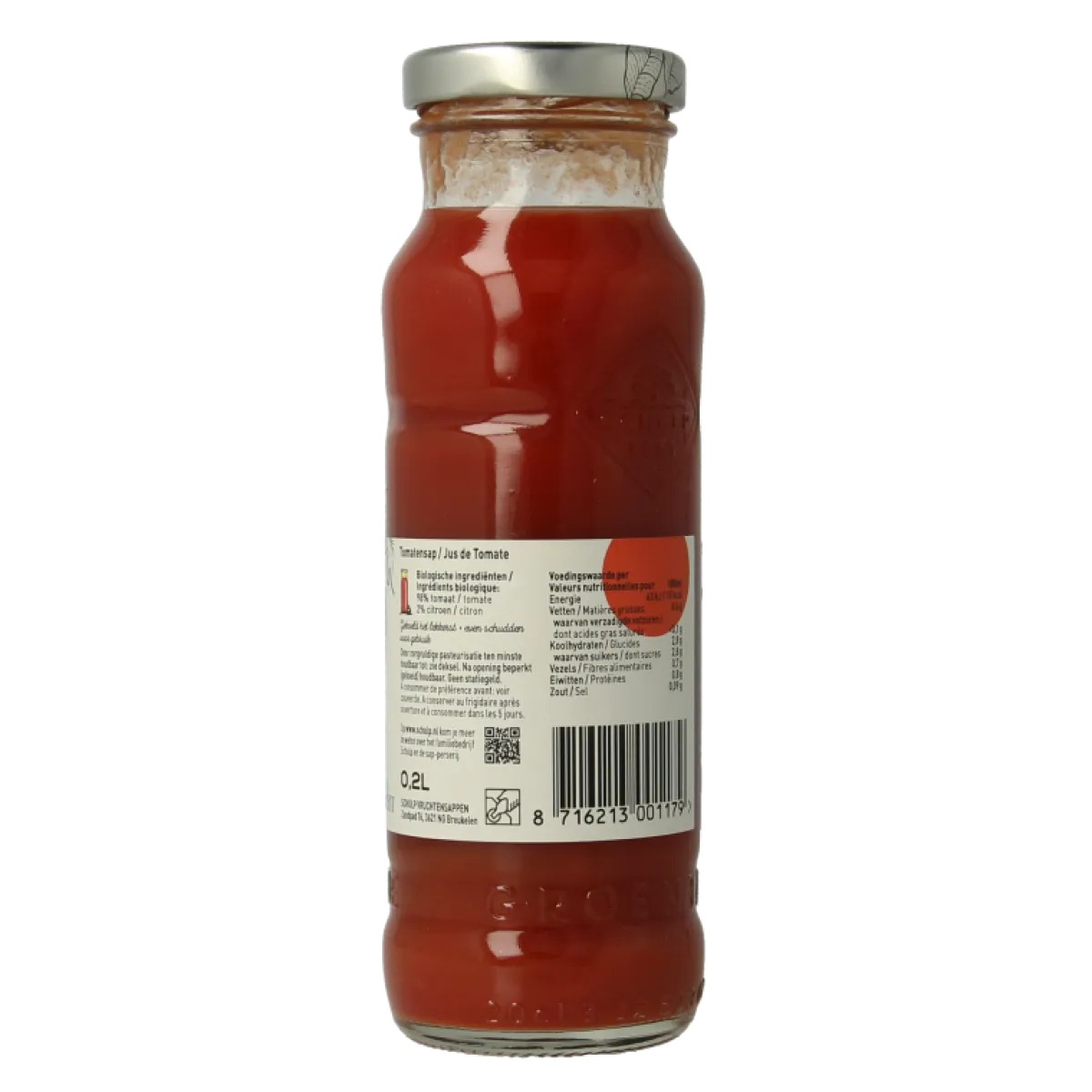 Outlet Schulp Groentje tomatensap bio