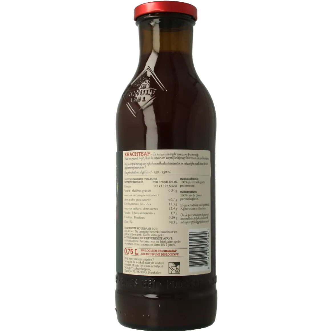 Schulp Krachtsap pruimensap puur bio