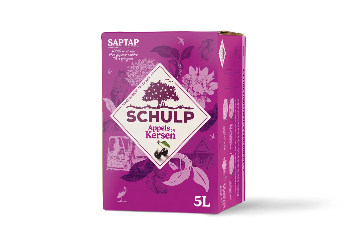 Schulp Saptap appel & kersensap
