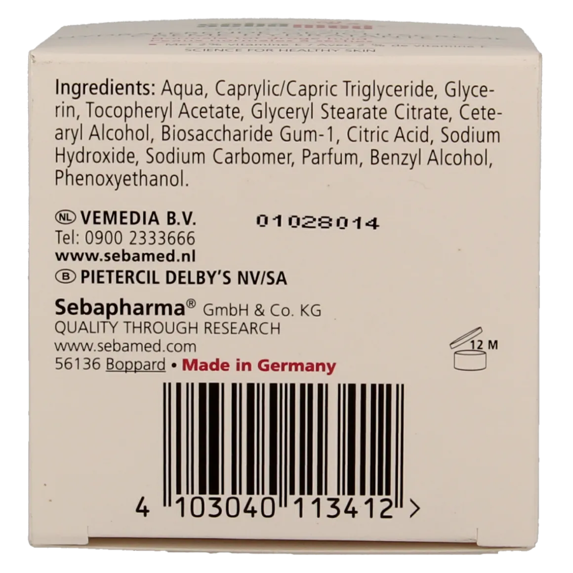 Sebamed Creme pot