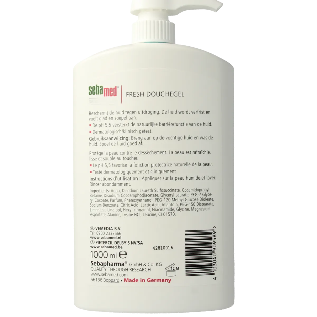 Hot Sebamed Douchegel pomp