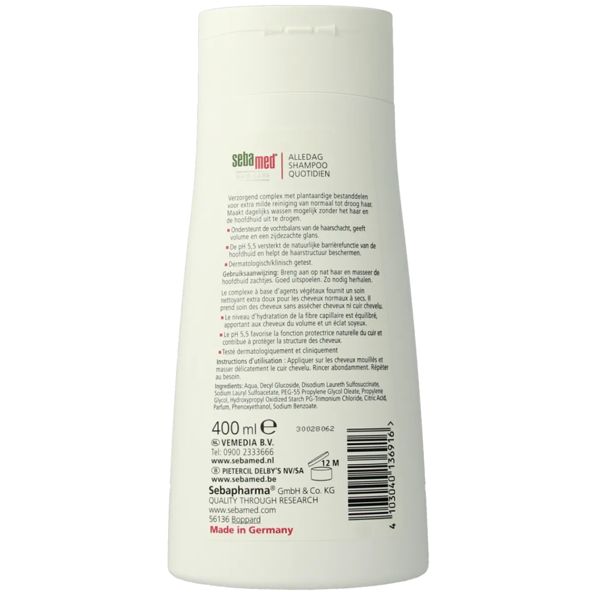 Hot Sebamed Iedere dag shampoo