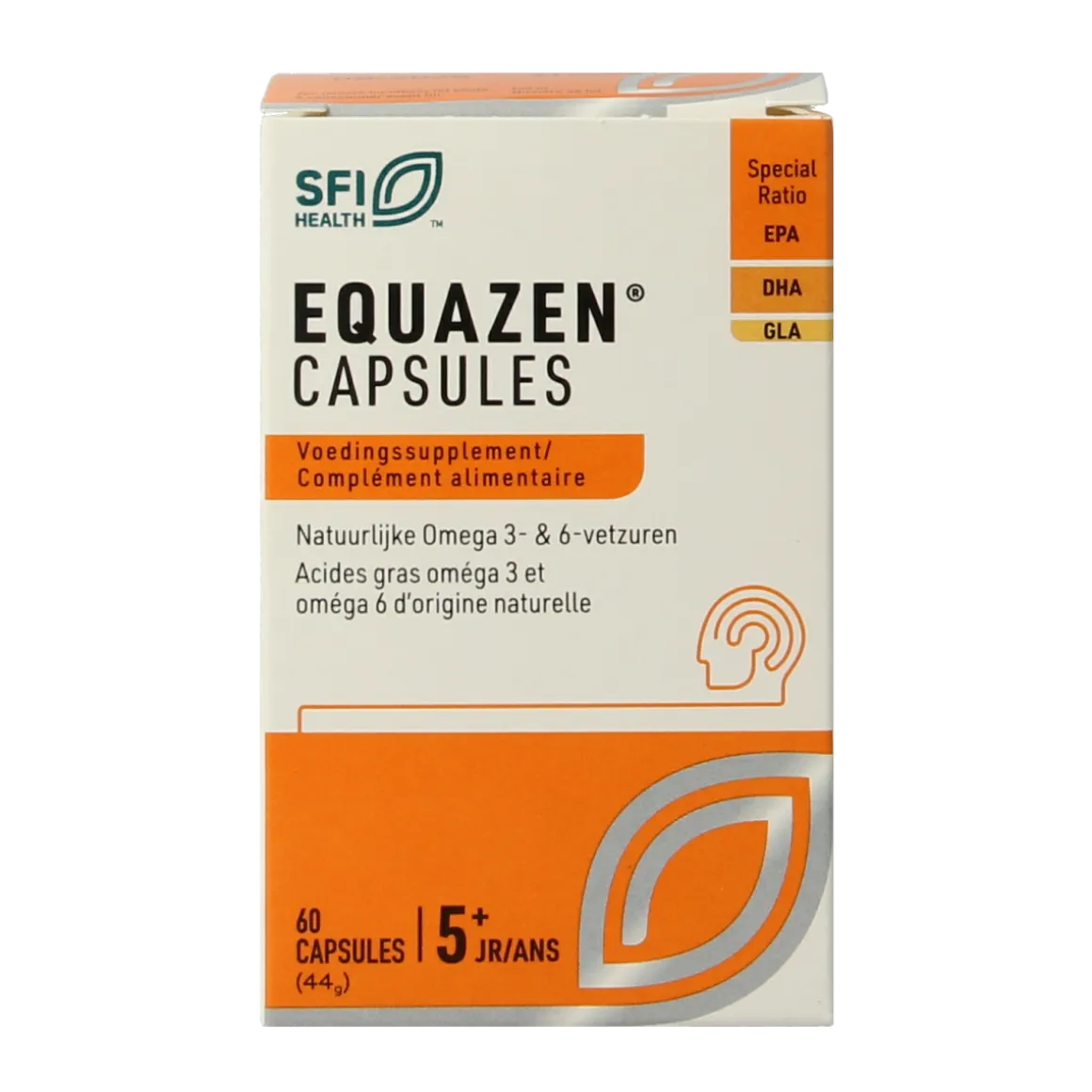 SFI Health Equazen capsules omega 3- & 6-vetzuren