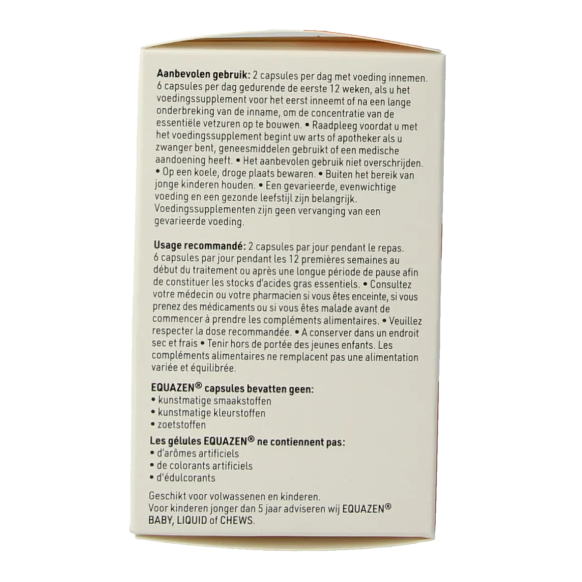 SFI Health Equazen capsules omega 3- & 6-vetzuren
