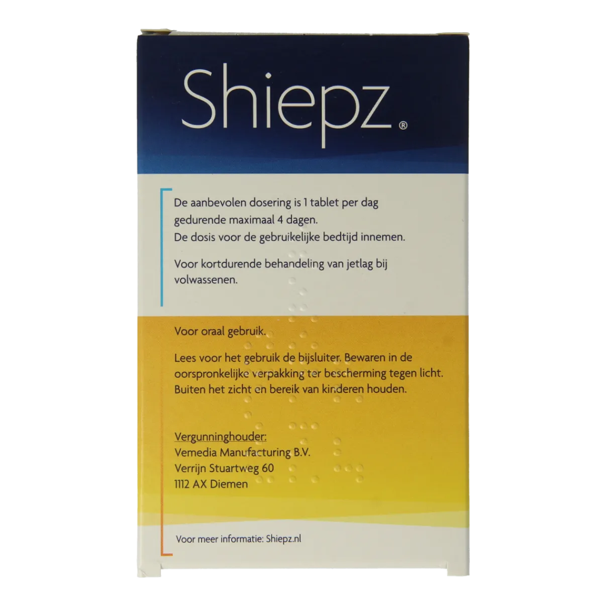 Online Shiepz Melatonine 3 mg