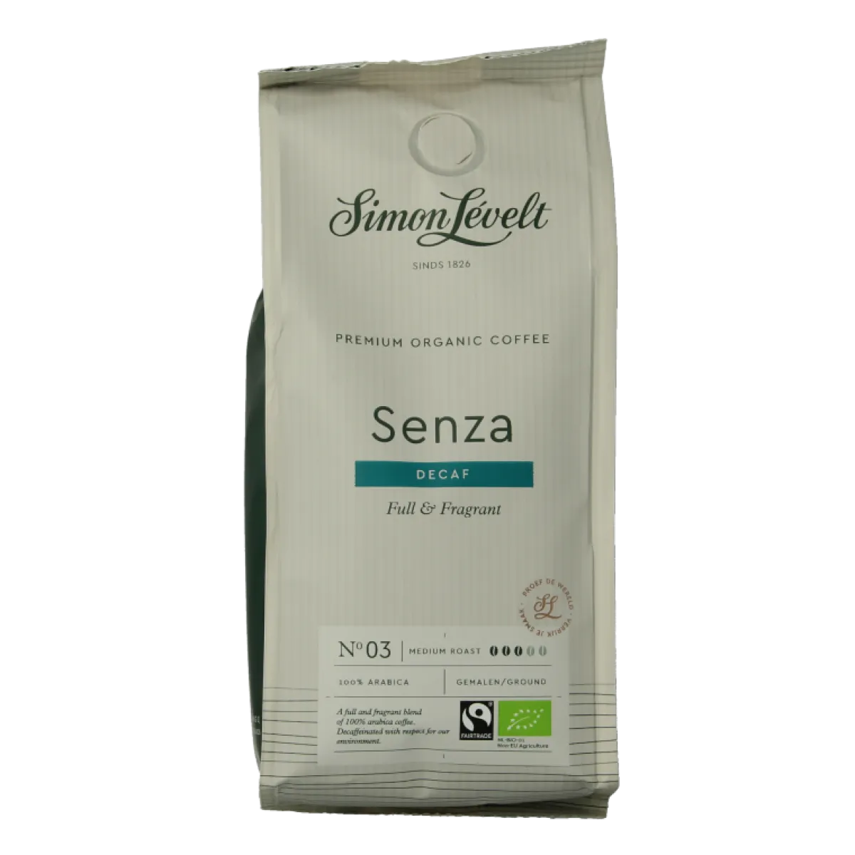 New Simon Levelt Cafe organico senza decaf bio