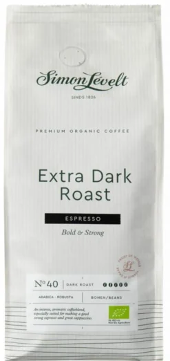 Hot Simon Levelt Espresso extra dark roast bonen bio