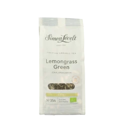 Hot Simon Levelt Lemongrass green tea bio
