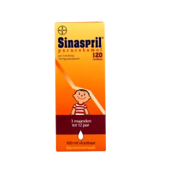 Sinaspril Paracetamol vloeibaar 120mg