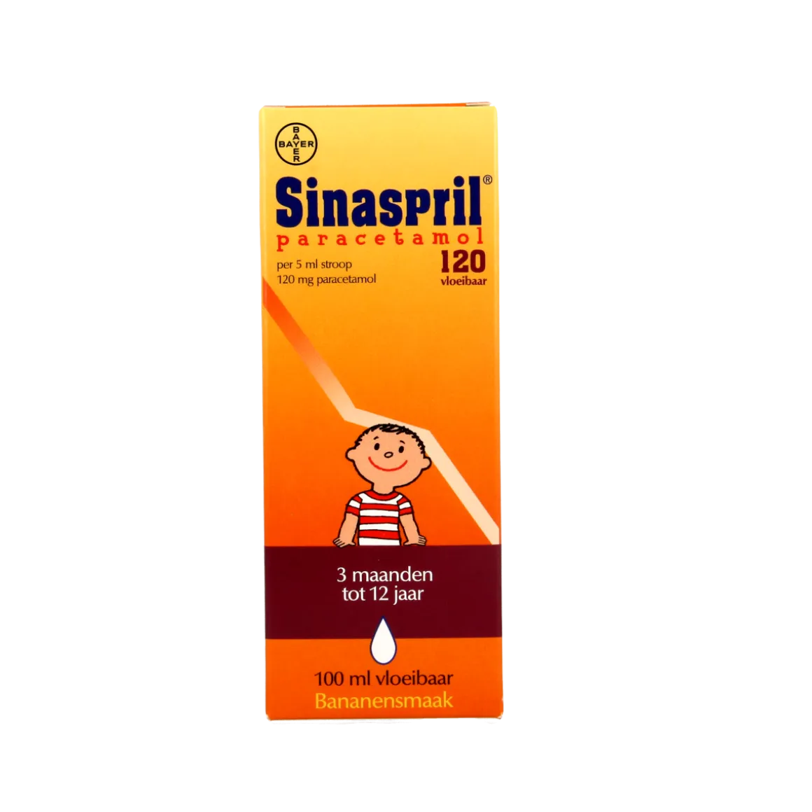 Sinaspril Paracetamol vloeibaar 120mg