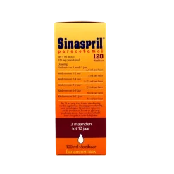 Sinaspril Paracetamol vloeibaar 120mg