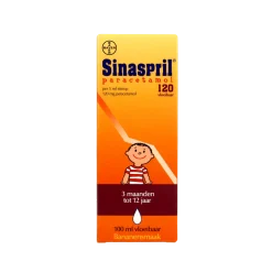 Sinaspril Paracetamol vloeibaar 120mg
