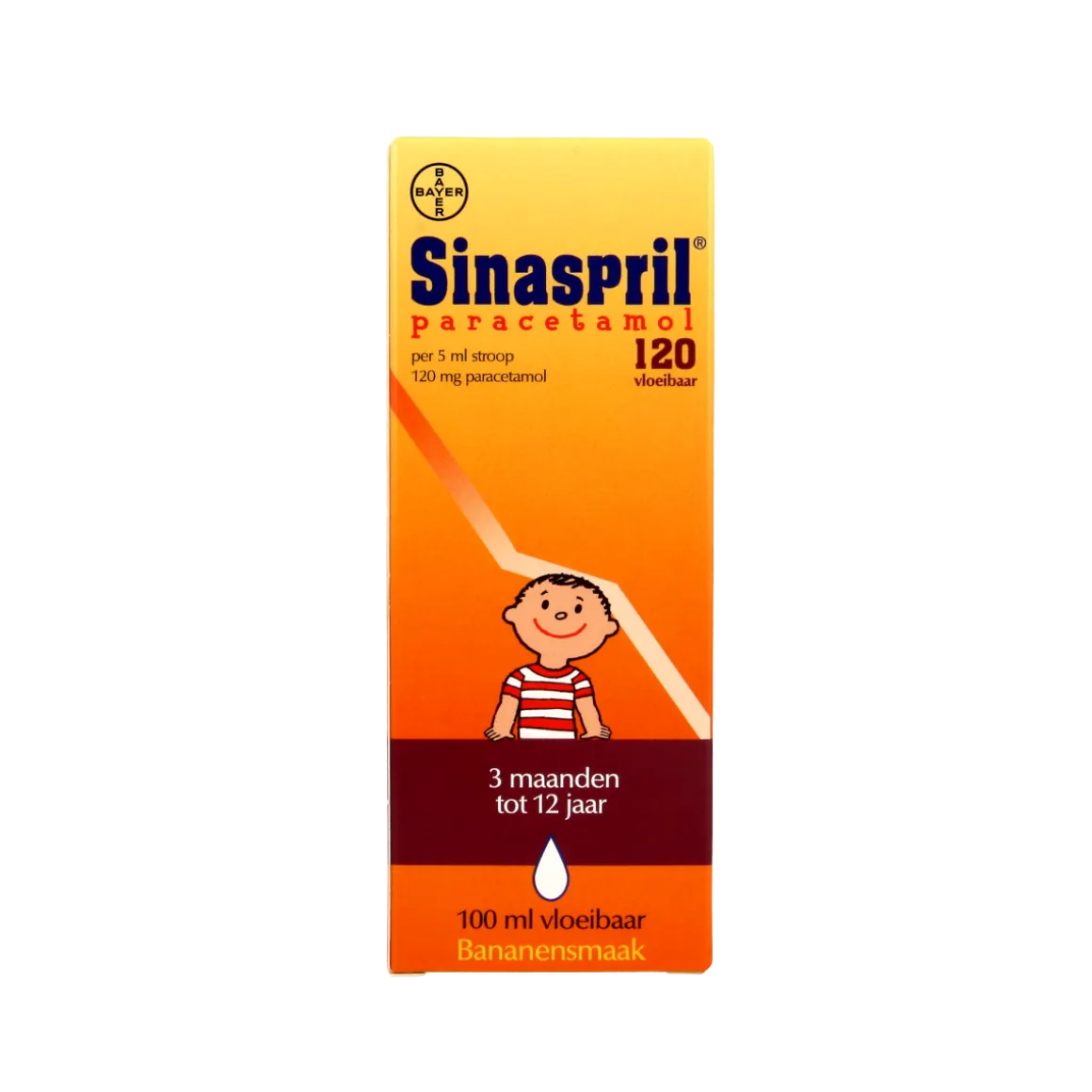 Sinaspril Paracetamol vloeibaar 120mg