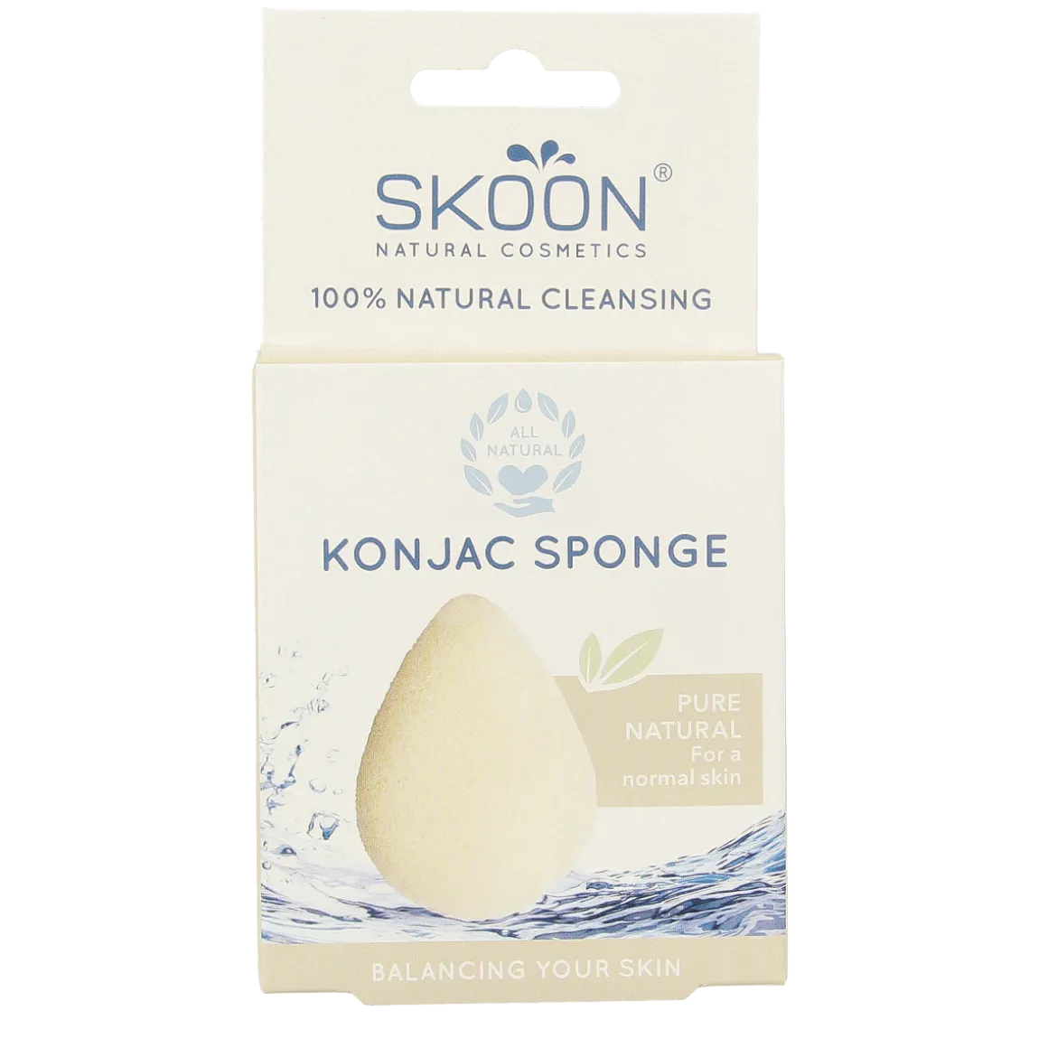 Skoon Konjac spons pure bio