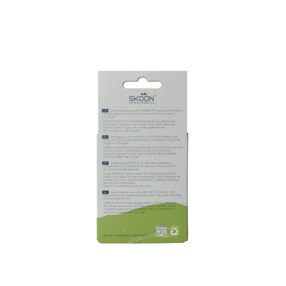Best Skoon Solid shampoo anti-roos