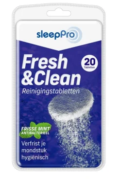 New SleepPro Fresh & clean reinigingstabletten