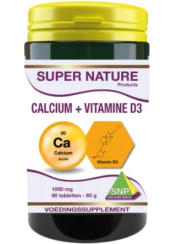 Best SNP Calcium vitamine D3 1000 mg