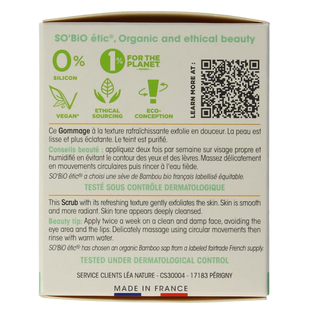 Discount So Bio Etic Bamboo Deep cleansing smoothing scrub