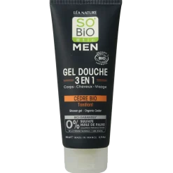 Online So Bio Etic Showergel for men 3 in 1 cedar