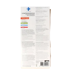 Solvacare Compressiekous beige XL 29 - 33 cm