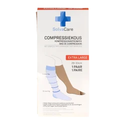 Solvacare Compressiekous beige XL 29 - 33 cm
