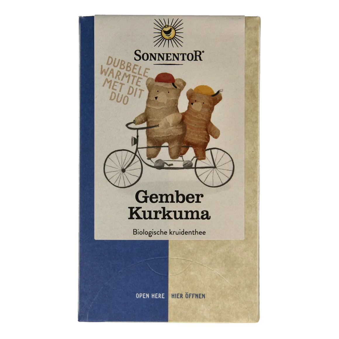 Sonnentor Gember curcuma thee bio