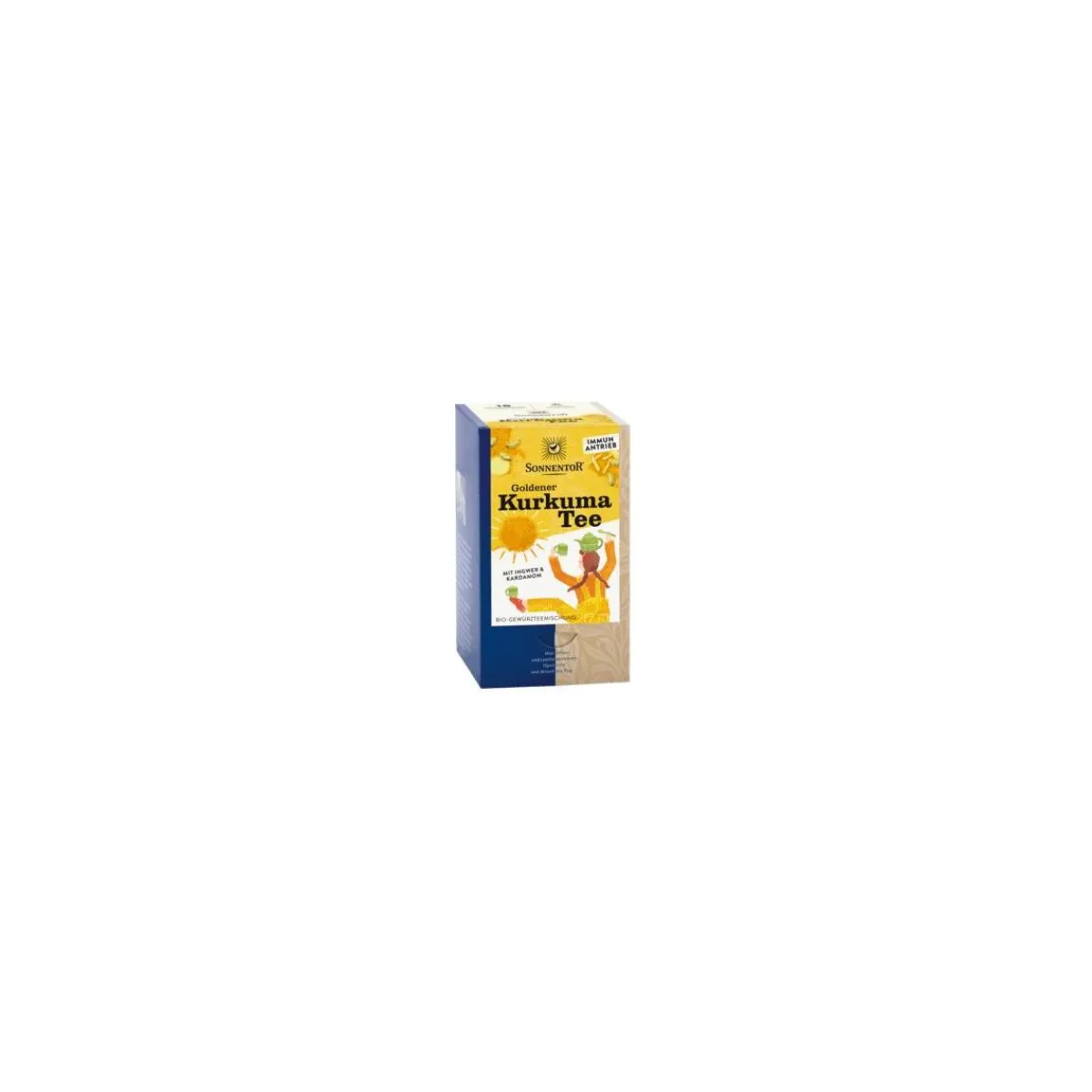 New Sonnentor Gouden kurkuma thee bio
