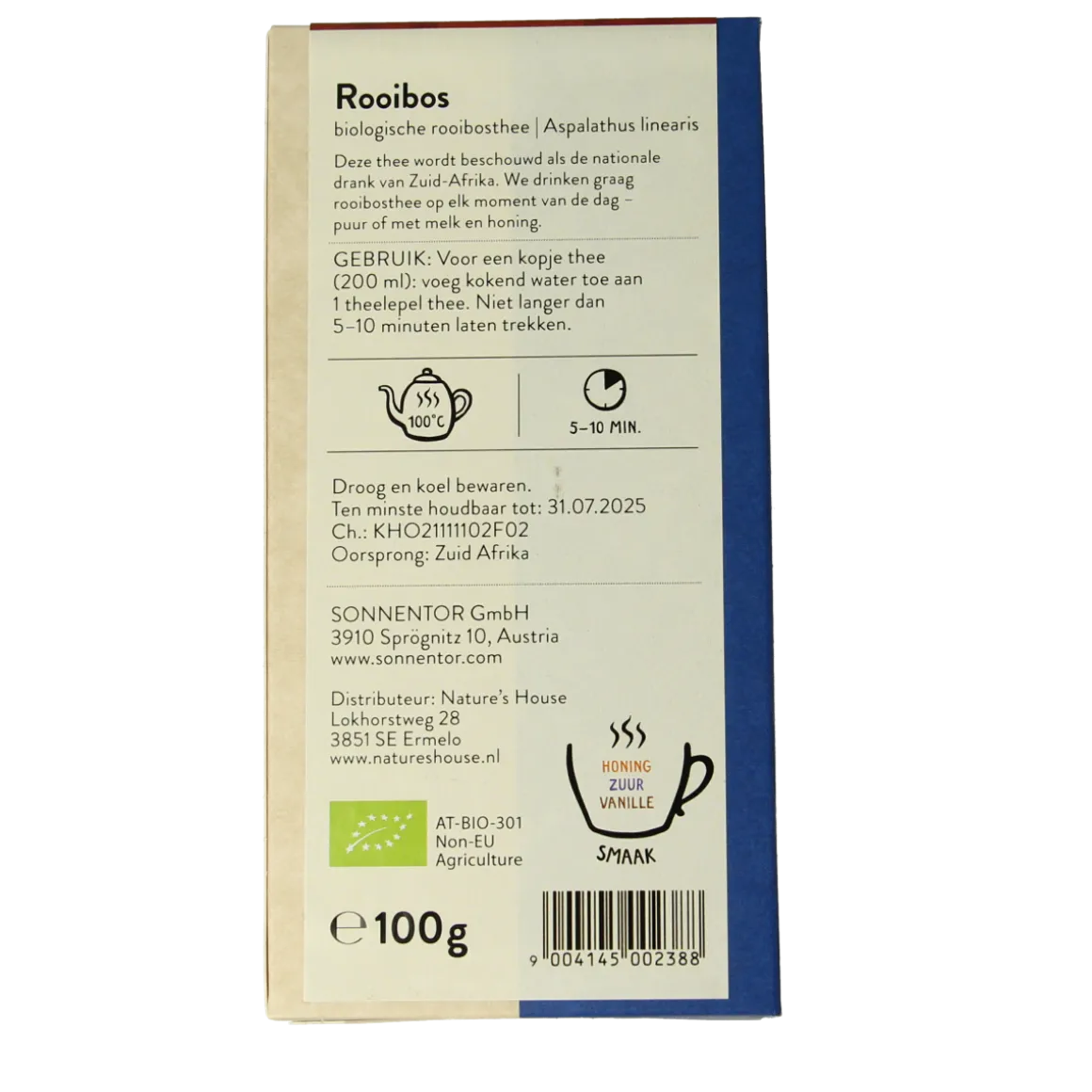 Sonnentor Rooibos kruidenthee los bio