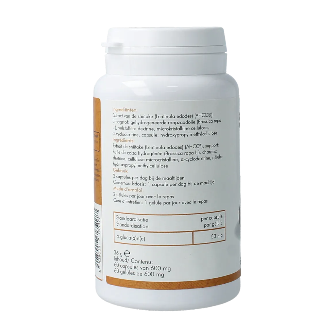 SoriaBel Shiitake AHCC 500mg