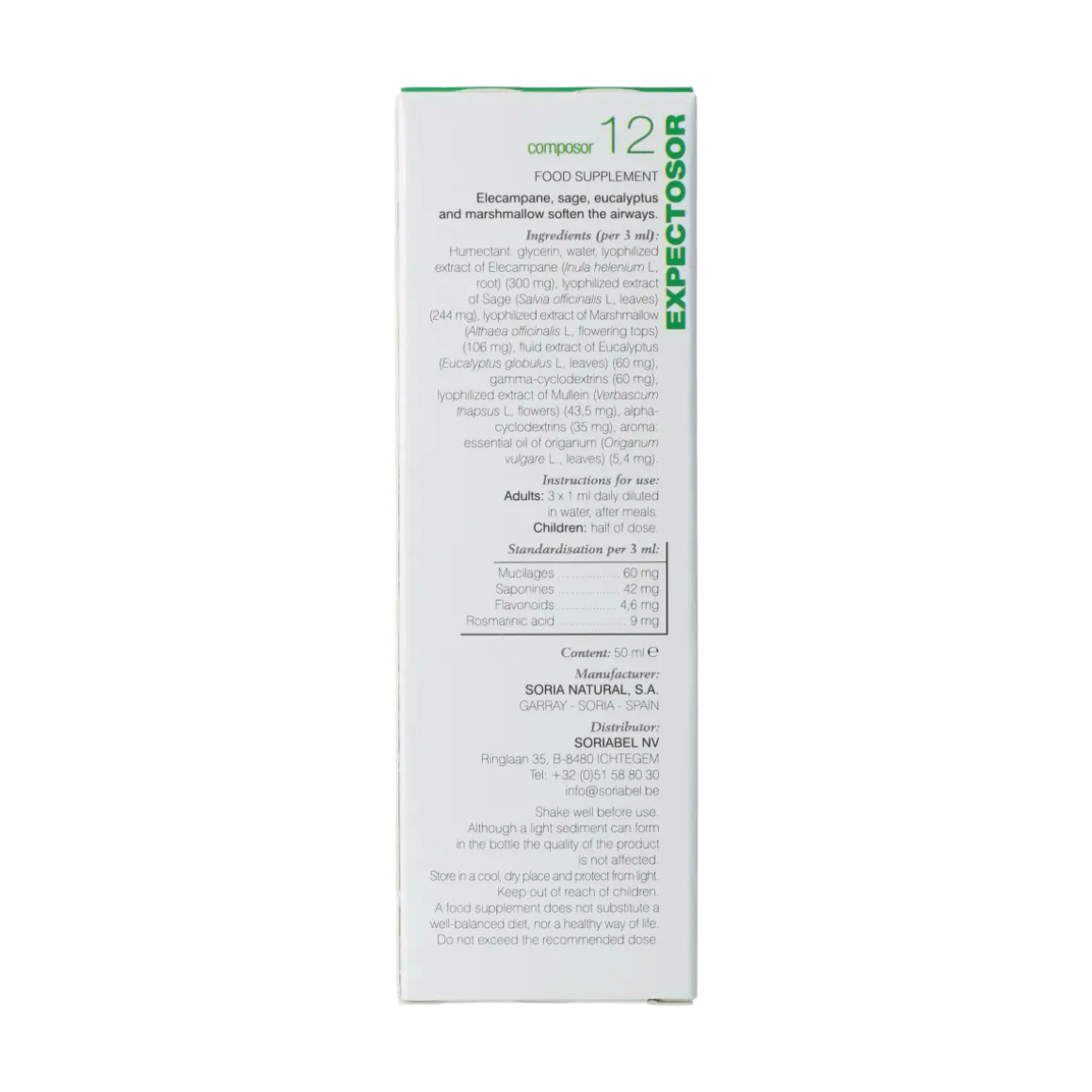 Soria Natural Composor 12 expectosor XXI