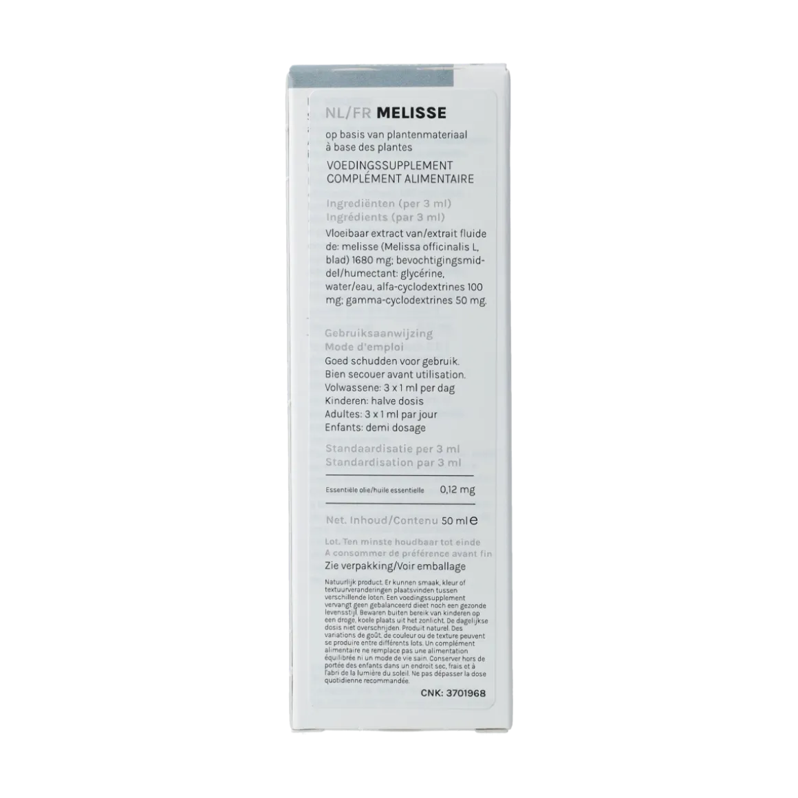 Soria Natural Melissa officinalis XXI