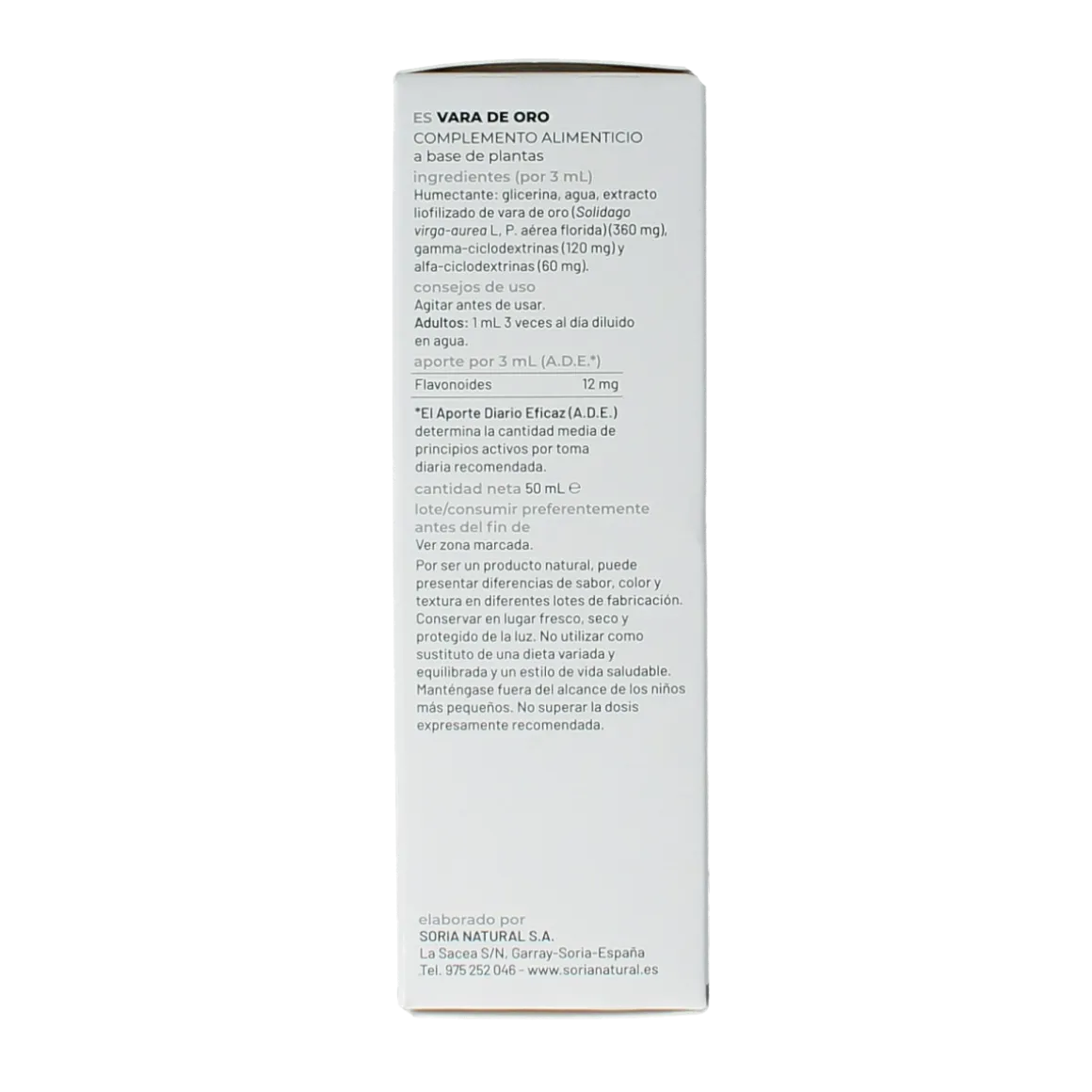 Soria Natural Solidago virgaurea extract