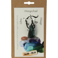 Best Steengoed Sterrenbeeldsteen hanger weegschaal