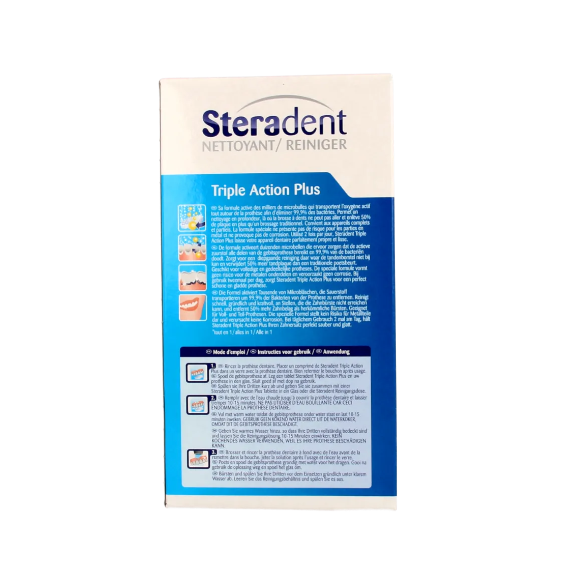 Steradent Triple action plus