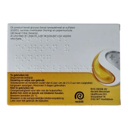 Strepsils Citroen & honing