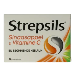 Outlet Strepsils Sinaasappel / Vitamine C