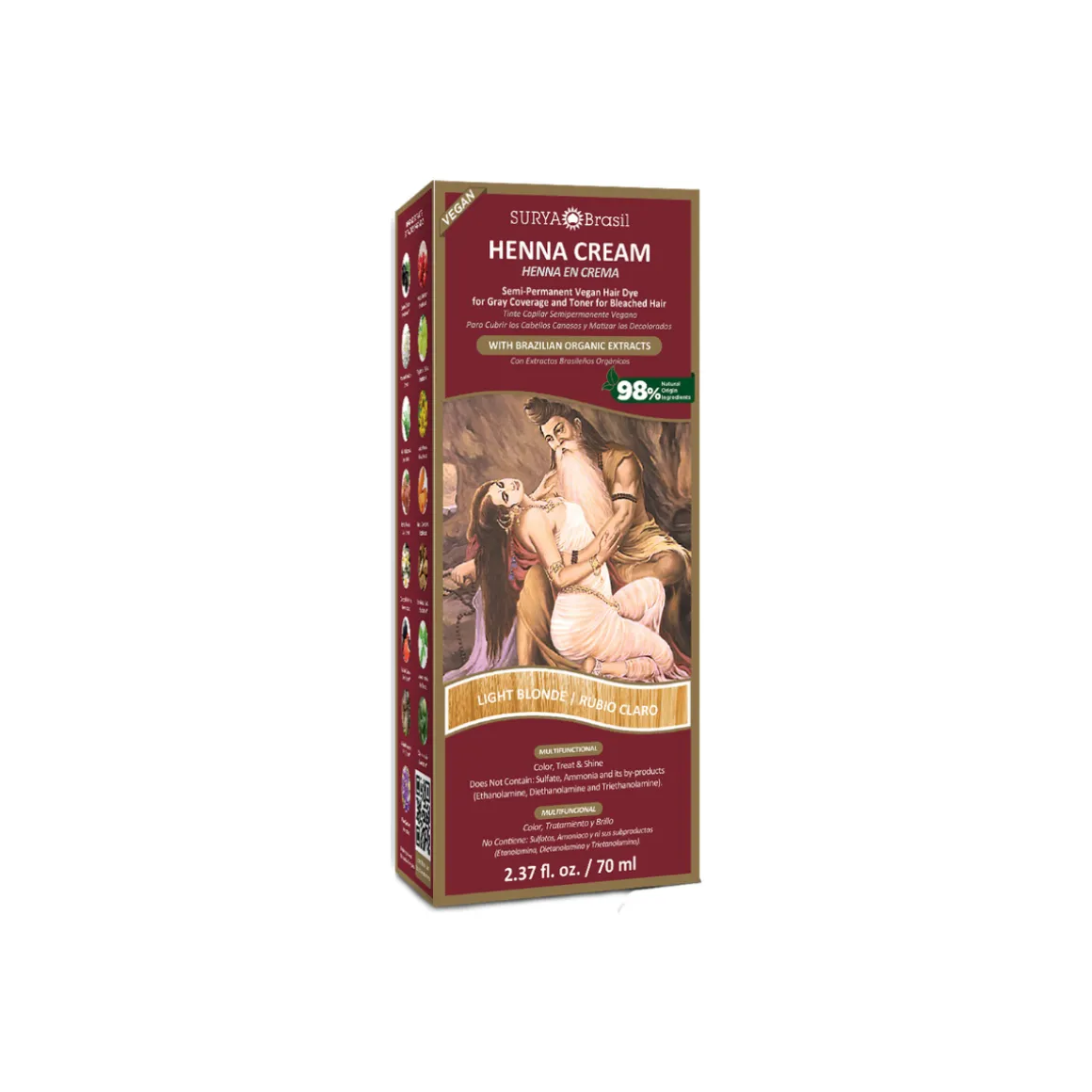 Surya Brasil Henna haarverf creme licht blond