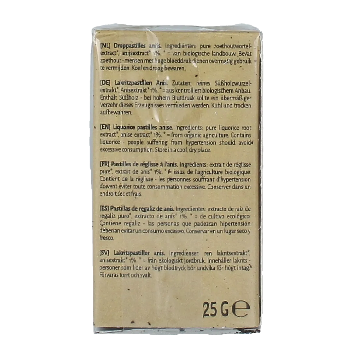 TerraSana Droppastilles anijs bio