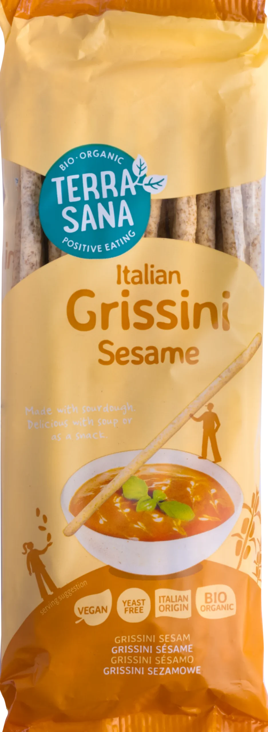 TerraSana Grissini sesam bio
